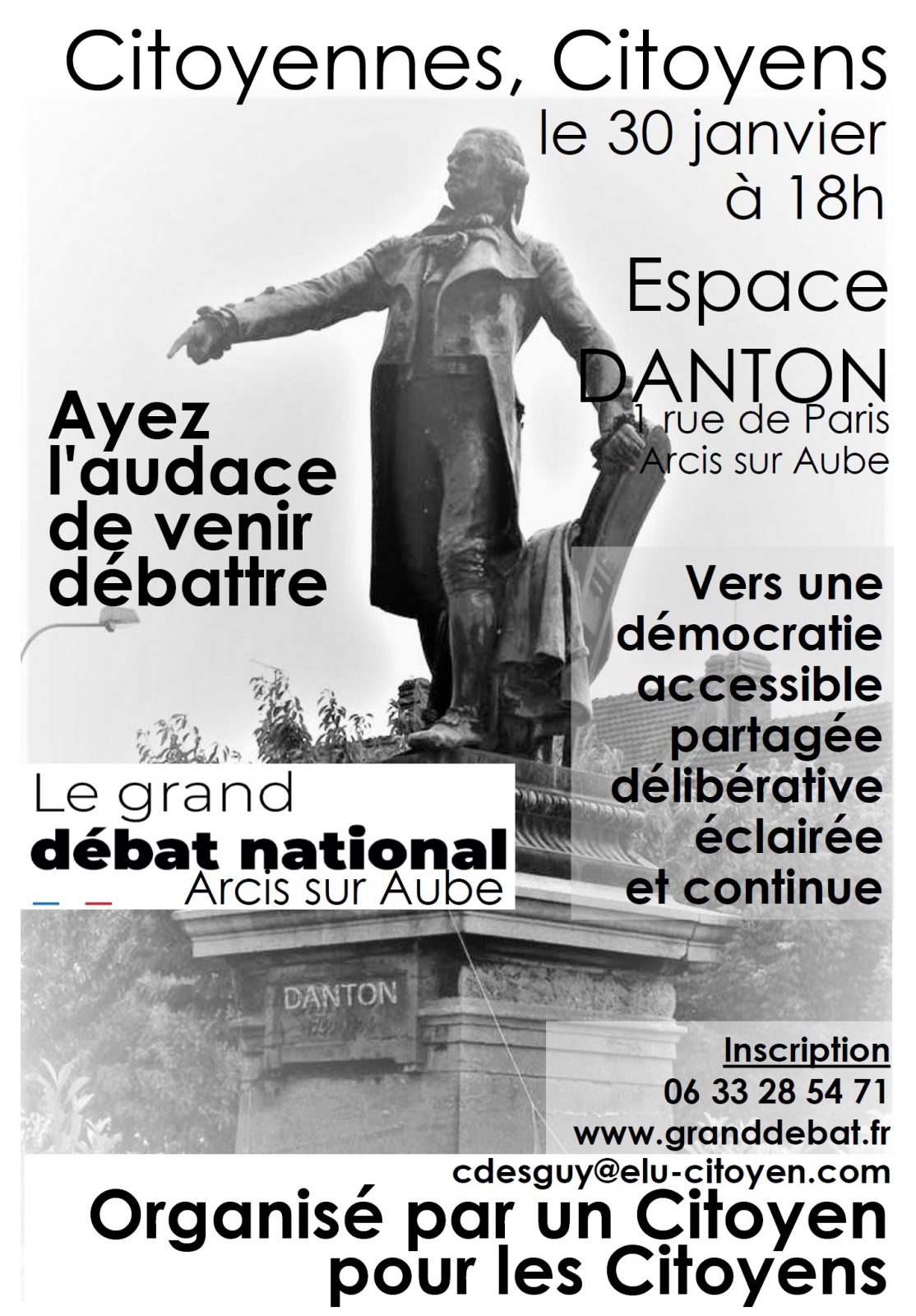Lire la suite à propos de l’article Le Grand débat elu-citoyen à Arcis sur Aube