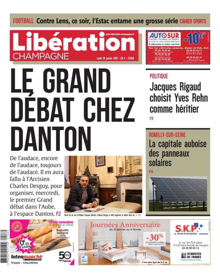 Lire la suite à propos de l’article Le Grand débat chez Danton