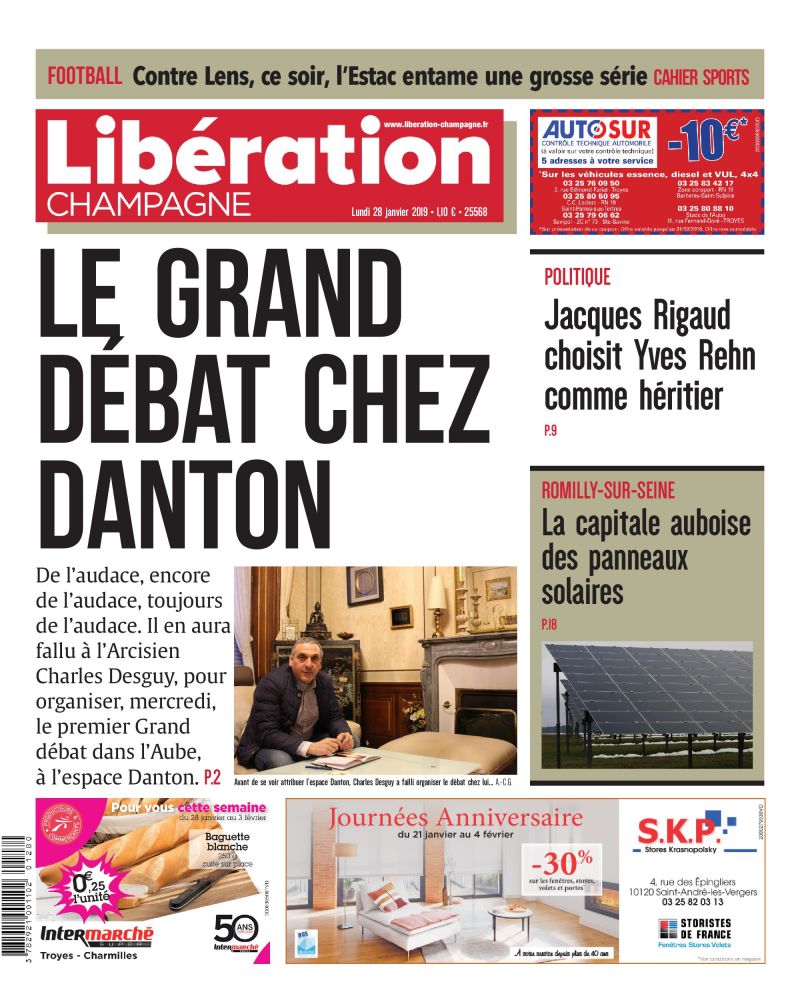 Lire la suite à propos de l’article Le Grand débat chez Danton